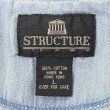 画像2: 90's STRUCTURE オンブレチェック柄 L/S ポロシャツ (2)