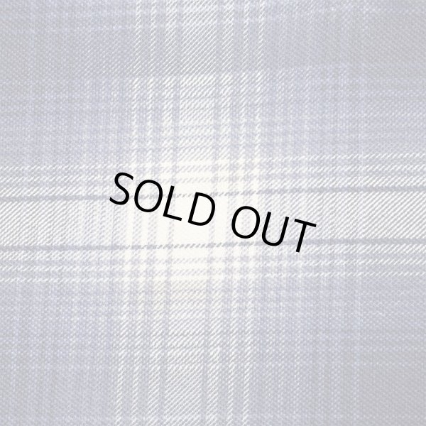 画像5: 90's STRUCTURE オンブレチェック柄 L/S ポロシャツ (5)