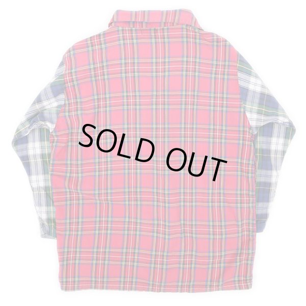 画像2: 90's J.CREW クレイジーパターン ショートガウン (2)