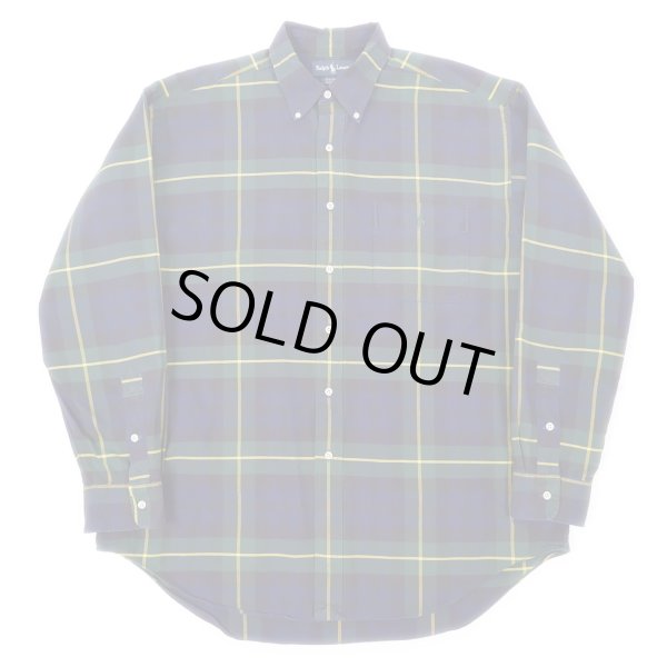 画像1: 90's Polo Ralph Lauren ボタンダウンシャツ “BIG SHIRT” (1)