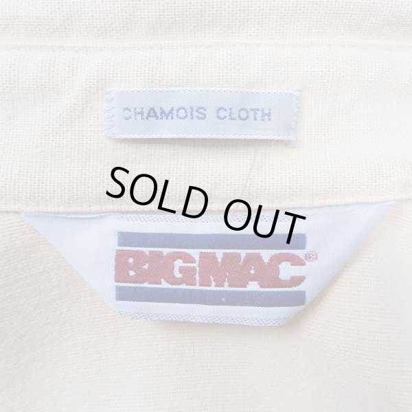 画像3: 80's BIG MAC シャモアクロス ワークシャツ (3)