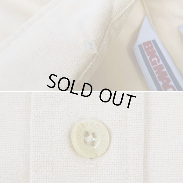 画像6: 80's BIG MAC シャモアクロス ワークシャツ (6)