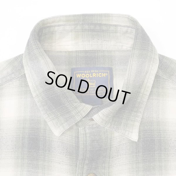 画像3: 90's Woolrich オンブレチェック柄 フランネルシャツ (3)