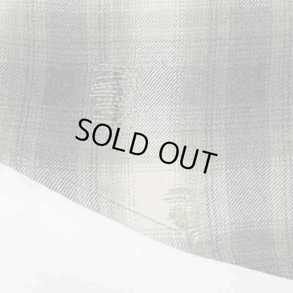 画像5: 90's Woolrich オンブレチェック柄 フランネルシャツ (5)