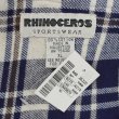 画像2: 90's RHINOCEROS フーディーネルシャツ "DEADSTOCK" (2)