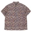 画像1: 00's ORVIS バティック柄 S/S レギュラーカラーシャツ (1)