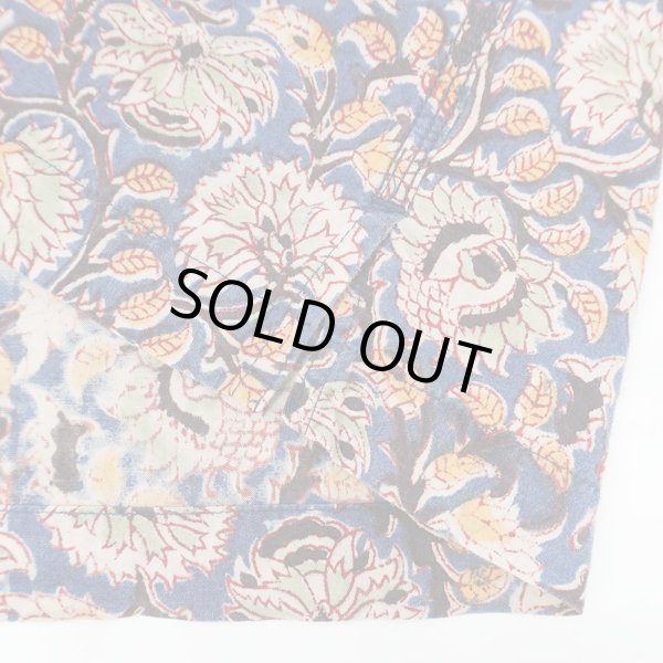 画像4: 00's ORVIS バティック柄 S/S レギュラーカラーシャツ (4)