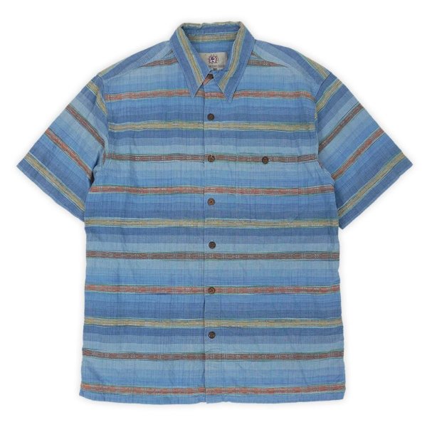 画像1: 90's THE TERRITORY AHEAD S/S レギュラーカラーシャツ (1)