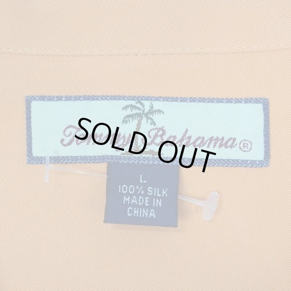 画像2: 00's Tommy Bahama S/S オープンカラー シルクシャツ (2)