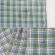 画像4: 90's Eddie Bauer S/S ボタンダウンシャツ “Green Plaid” (4)