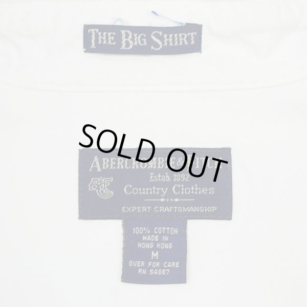 画像2: 90's ABERCROMBIE & FITCH ボタンダウンシャツ "THE BIG SHIRT" (2)