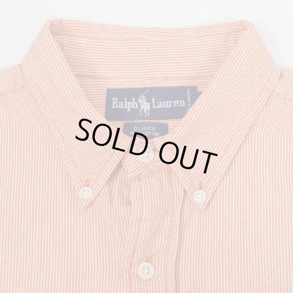 画像3: 90's Polo Ralph Lauren ボタンダウンシャツ "BLAIRE" (3)