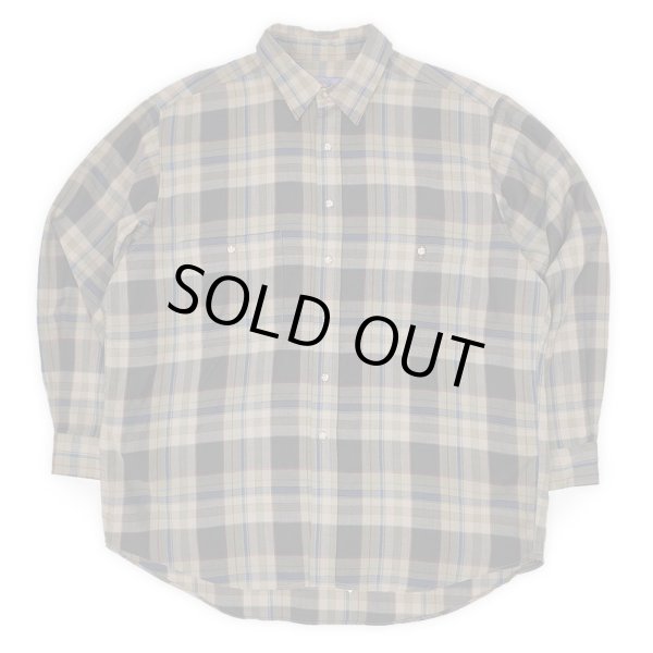 画像1: 80's SIR PENDLETON ウールワークシャツ "MADE IN USA" (1)