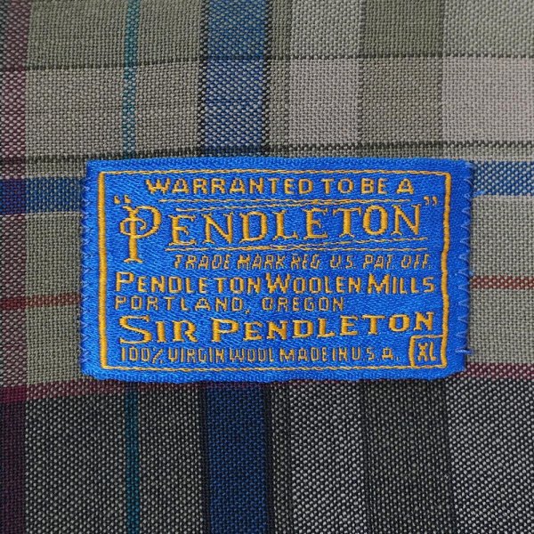 画像2: 80's SIR PENDLETON ウールワークシャツ "MADE IN USA" (2)