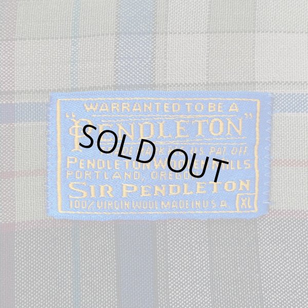 画像2: 80's SIR PENDLETON ウールワークシャツ "MADE IN USA" (2)