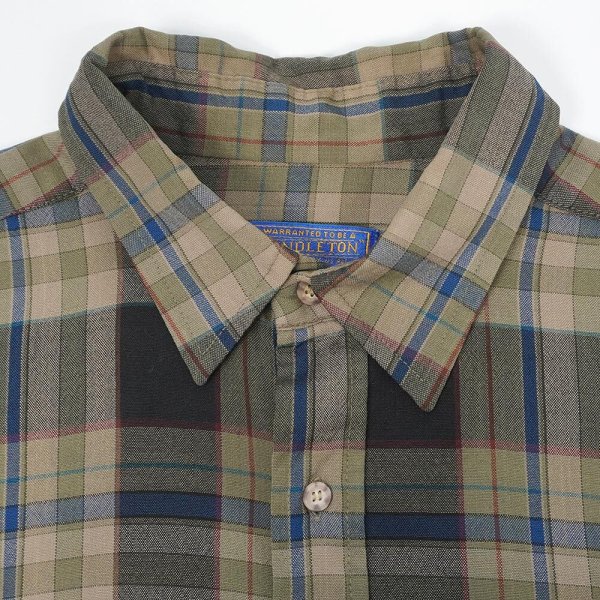 画像3: 80's SIR PENDLETON ウールワークシャツ "MADE IN USA" (3)
