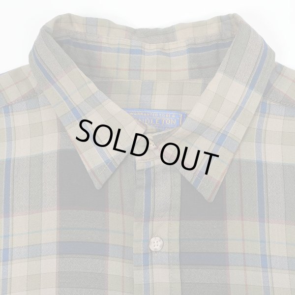 画像3: 80's SIR PENDLETON ウールワークシャツ "MADE IN USA" (3)