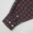 画像5: 90's North Crest 総柄 プリントネルシャツ (5)