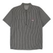 画像1: 00's BEN DAVIS S/S ハーフジップ ワークシャツ (1)