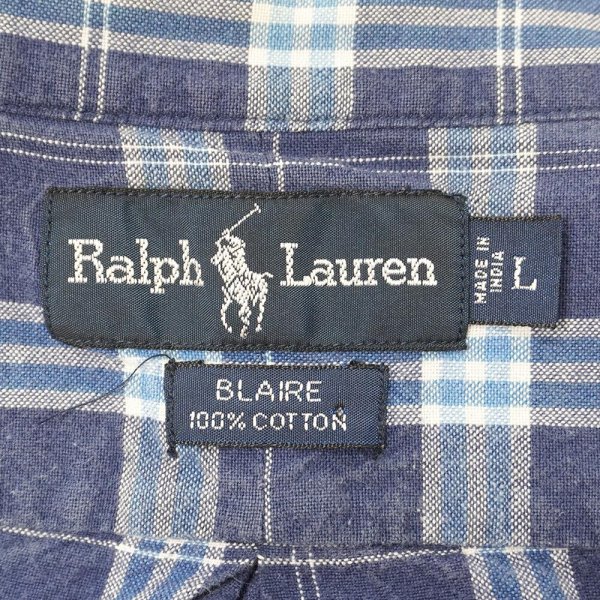 画像2: 90's Polo Ralph Lauren S/S ボタンダウンシャツ "BLAIRE" (2)