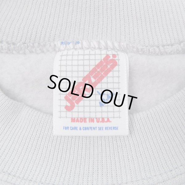 画像2: 90's JERZEES 無地 スウェットシャツ "MADE IN USA" (2)