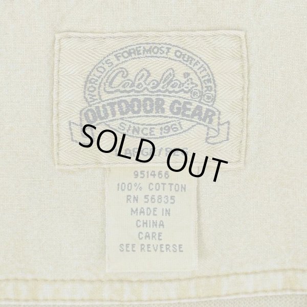 画像2: Early 00's Cabela's ハーフジップ プルオーバースウェット (2)