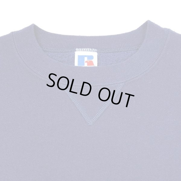 画像4: 90's RUSSELL ブランクスウェット "NAVY / MADE IN USA" (4)