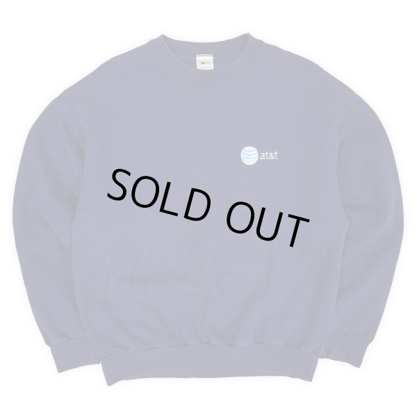 画像1: 90's AT&T ロゴ刺繍 スウェット "MADE IN USA" (1)
