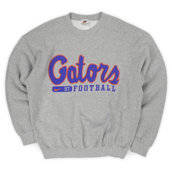 画像1: 90's NIKE チームロゴスウェット "Florida Gators / MADE IN USA" (1)