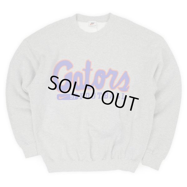 画像1: 90's NIKE チームロゴスウェット "Florida Gators / MADE IN USA" (1)