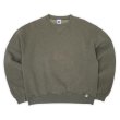 画像1: 90-00's RUSSELL 前V ブランクスウェット “HEATHER OLIVE” (1)