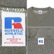 画像2: 90-00's RUSSELL 前V ブランクスウェット “HEATHER OLIVE” (2)