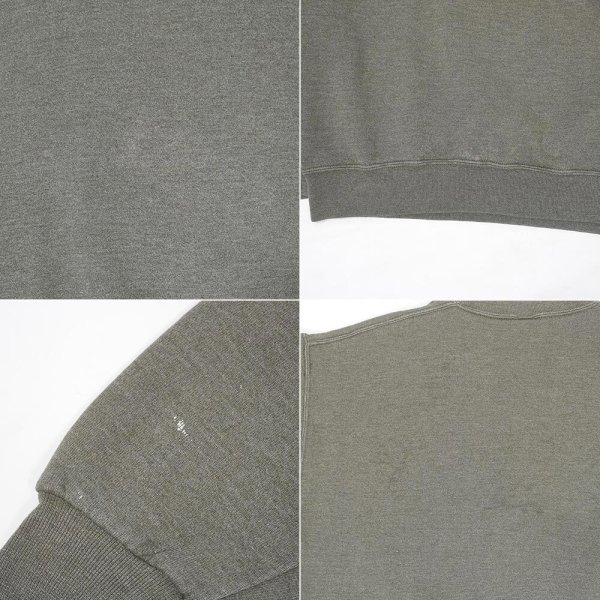 画像3: 90-00's RUSSELL 前V ブランクスウェット “HEATHER OLIVE” (3)