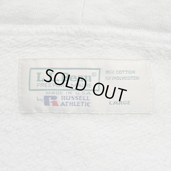 画像2: 90's L.L.Bean×RUSSELL ヘンリーネック スウェットパーカー "MADE IN USA" (2)