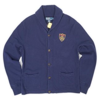 90's Polo Ralph Lauren ローゲージショールカラーカーディガン