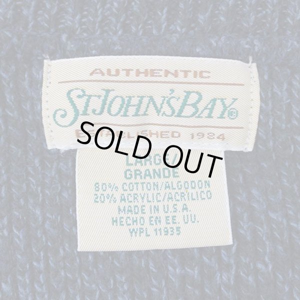 90's ST. JOHN'S BAY コットンニット “MADE IN USA