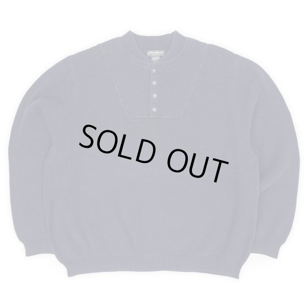 画像1: 00's Eddie Bauer コットンジープニット (1)