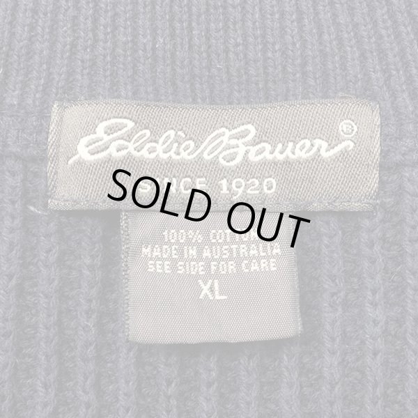 画像2: 00's Eddie Bauer コットンジープニット (2)