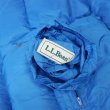 画像4: 90's L.L.Bean ダウンベスト "Blue" (4)