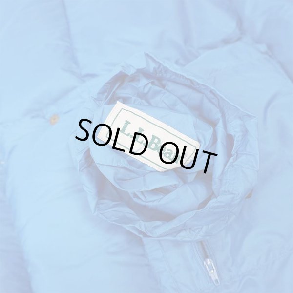 画像4: 90's L.L.Bean ダウンベスト "Blue" (4)