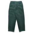 画像2: 90's OLD GAP 2タック 太畝コーデュロイトラウザー "GREEN / W30 L30" (2)