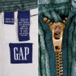 画像3: 90's OLD GAP 2タック 太畝コーデュロイトラウザー "GREEN / W30 L30" (3)