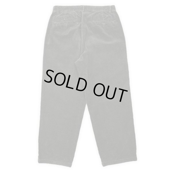 画像2: 90's Polo Ralph Lauren 2タック 太畝コーデュロイトラウザー "ANDREW PANT / BLACK" (2)