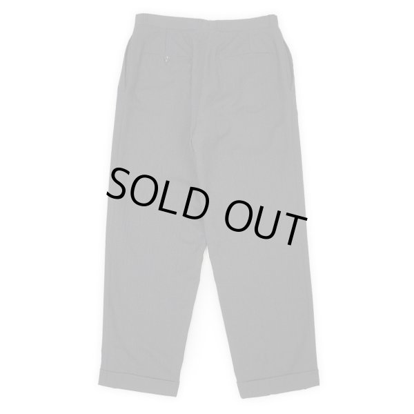 画像2: 50s unknown HBT 1タック ウールトラウザー "W32 L28相当" (2)