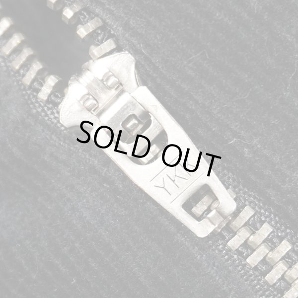 画像4: 90's Polo Ralph Lauren ノータック 細畝コーデュロイトラウザー "BLACK / STRETCH" (4)