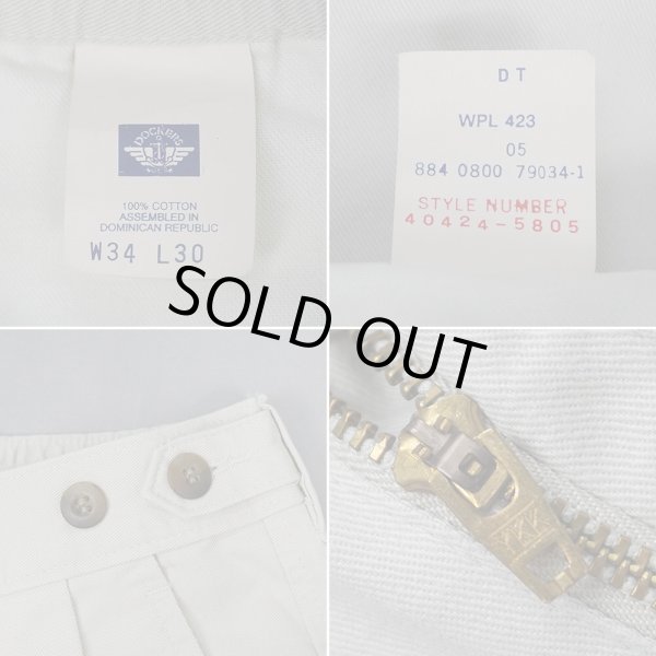 画像4: Early 00's DOCKERS 2タック チノトラウザー "W34 L30" (4)