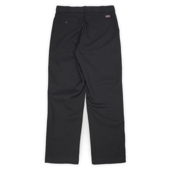 画像2: 90's Dickies 874 ワークパンツ "MADE IN USA / W34 L32 / BLACK" (2)