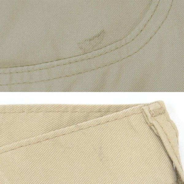 画像4: 90's Lee 190-0324 1タック コットンパンツ "DEADSTOCK / MADE IN USA / 実寸W36 L29" (4)