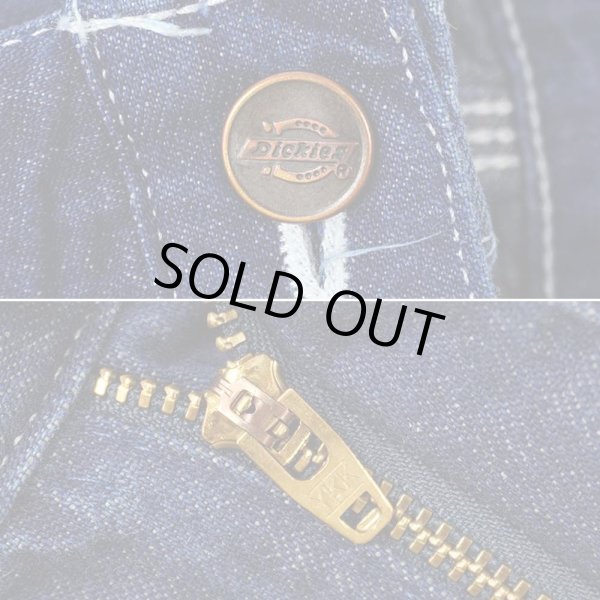 画像4: 00's Dickies デニムペインターショーツ "W34" (4)