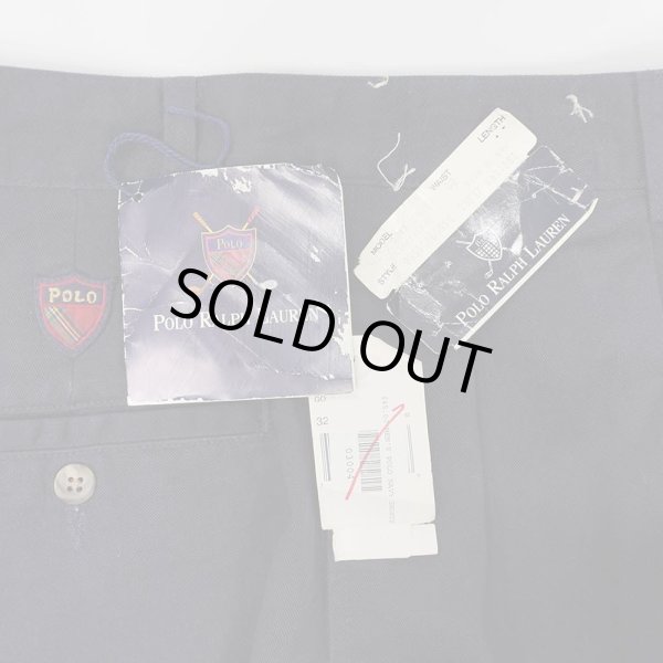 画像4: 90's Polo Ralph Lauren 2タック チノショーツ "DEADSTOCK / MADE IN USA" (4)